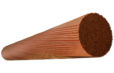 Cobre desnudo flexible